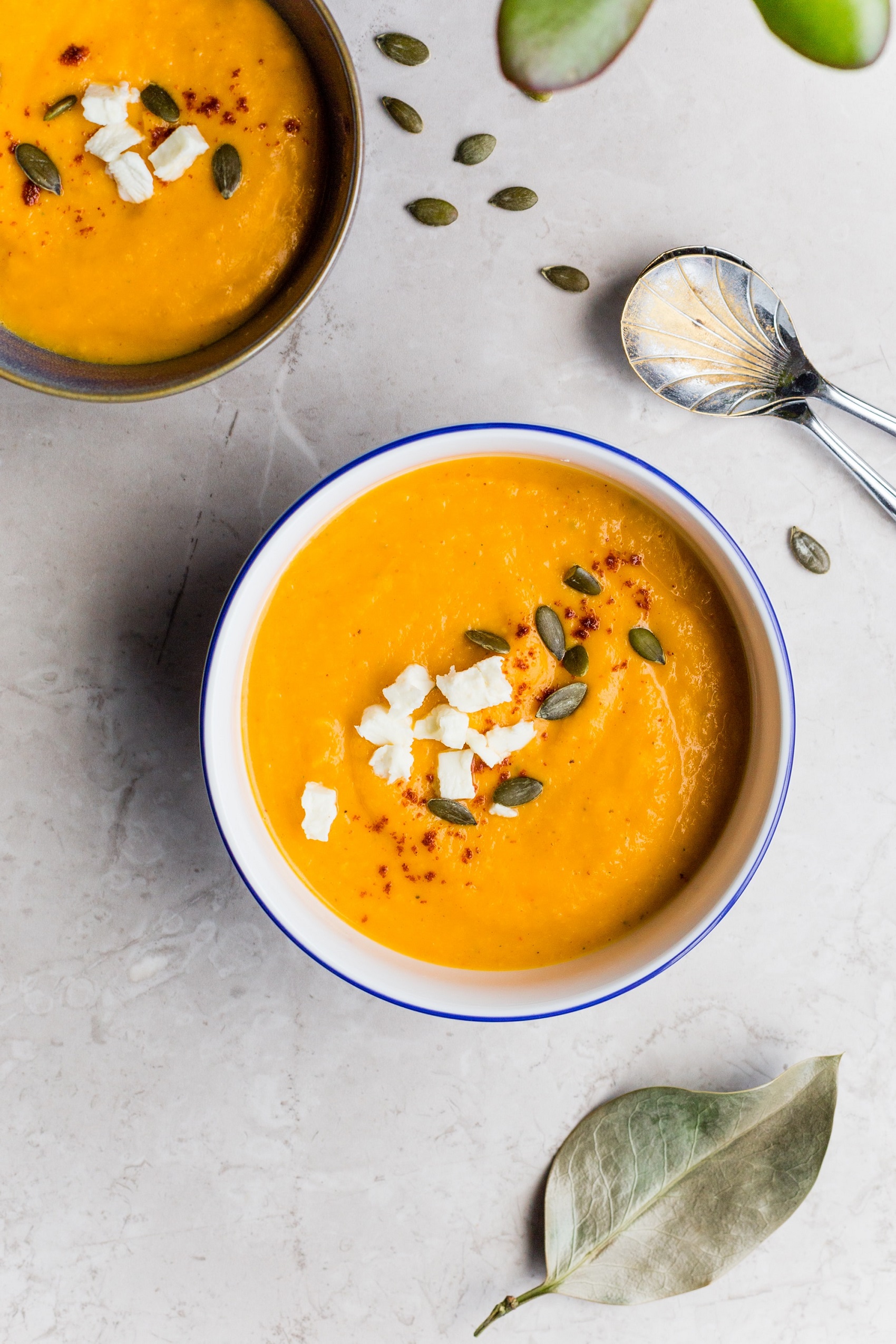 Creamy Thai Butternut Squash Soup | Living Well With Nic