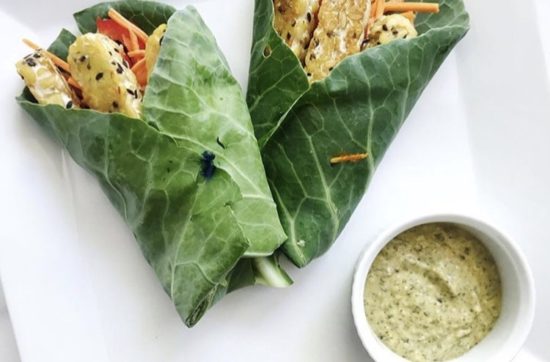 Veggie and Hummus Wrap | Living Well With Nic