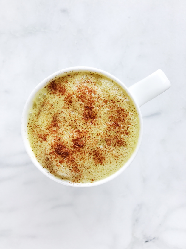 Golden Milk Turmeric Latte | Living Well With Nic