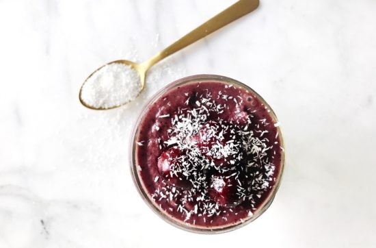 Anti-Inflammatory Tart Cherry Smoothie | Living Well With Nic