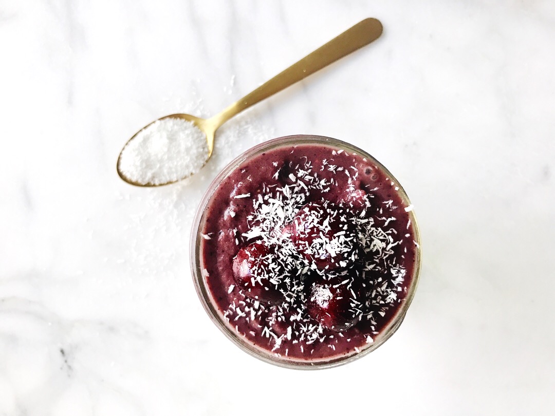 Anti-Inflammatory Tart Cherry Smoothie | Living Well With Nic