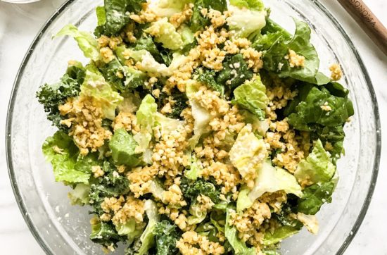 Vegan Caesar Salad | Living Well With Nic