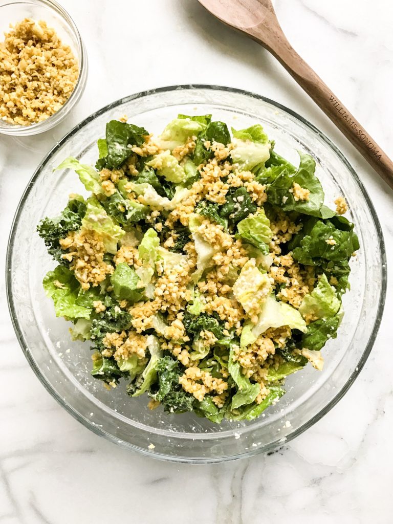 Vegan Caesar Salad | Living Well With Nic