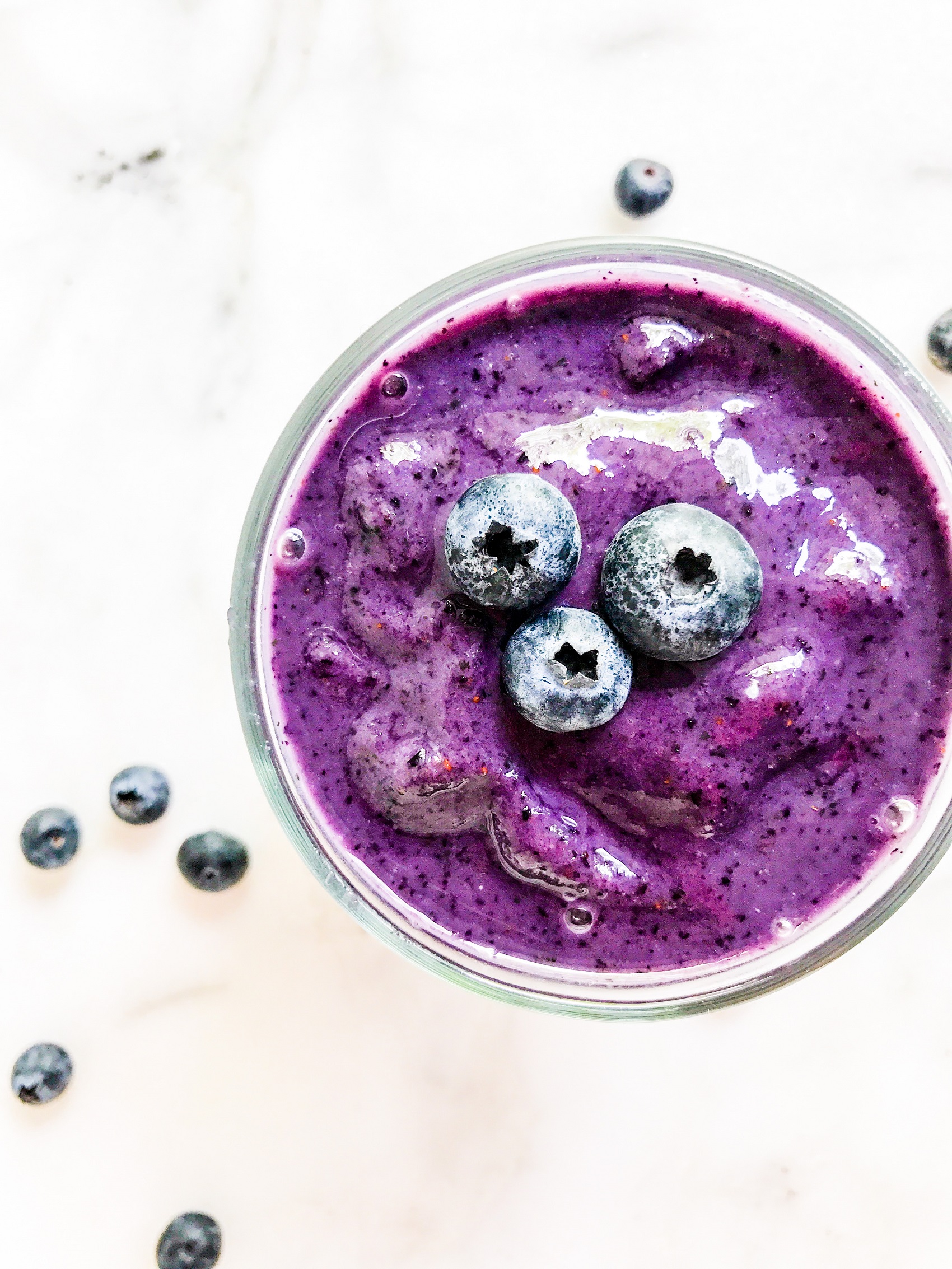Creamy Blueberry Smoothie | Living Well With Nic