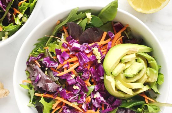 Detox Salad with Lemon Ginger Dressing | Living Well With Nic