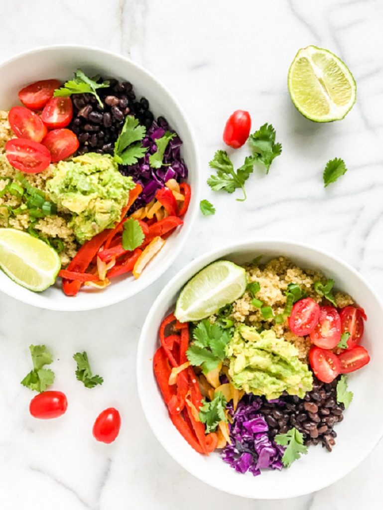 Vegan Mexican Burrito Bowls | Living Well With Nic