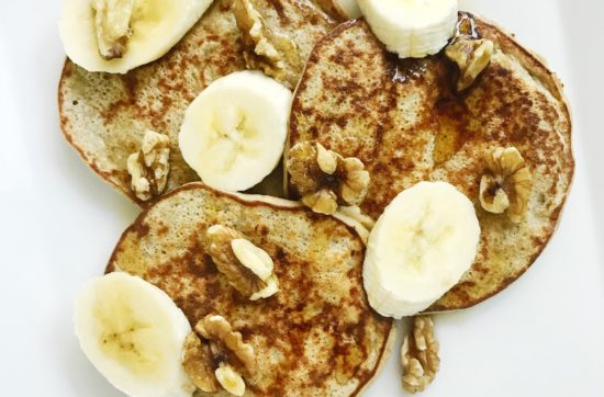 Banana Nut Muffin Pancakes | Living Well With Nic
