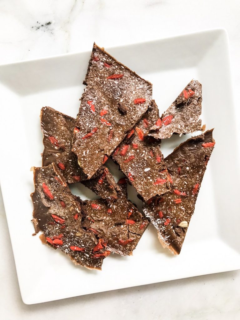 Chocolate Superfood Bark | Living Well With Nic