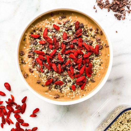 Cacao Goji Berry Smoothie | Living Well With Nic