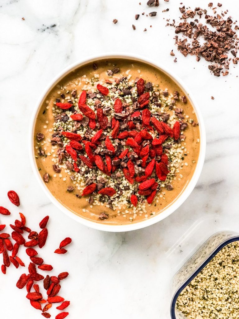 Cacao Goji Berry Smoothie | Living Well With Nic