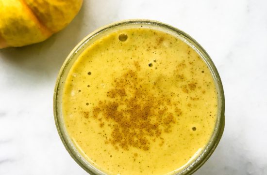 Pumpkin Pie Protein Smoothie | Living Well With NIc