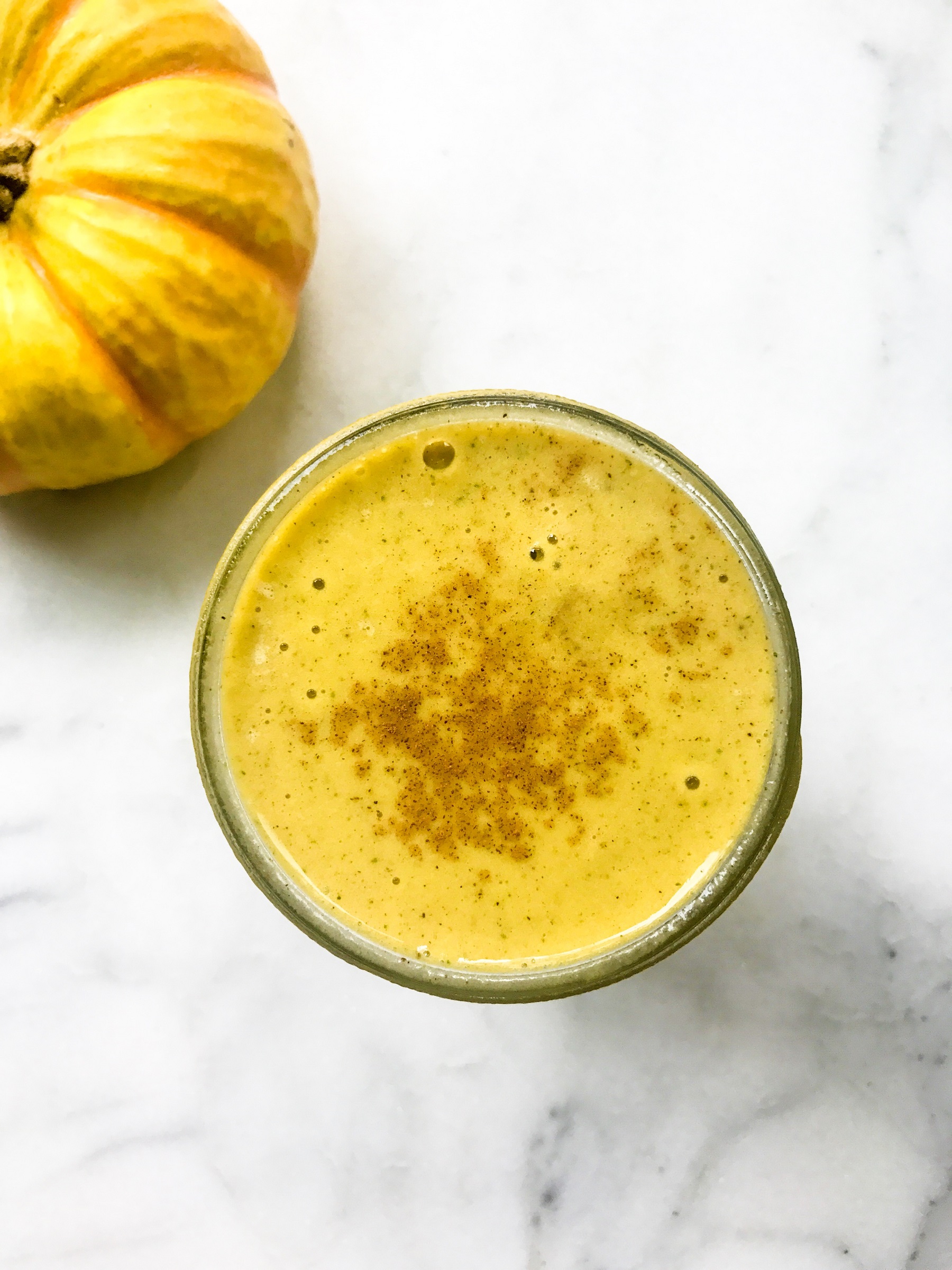 Pumpkin Pie Protein Smoothie | Living Well With NIc