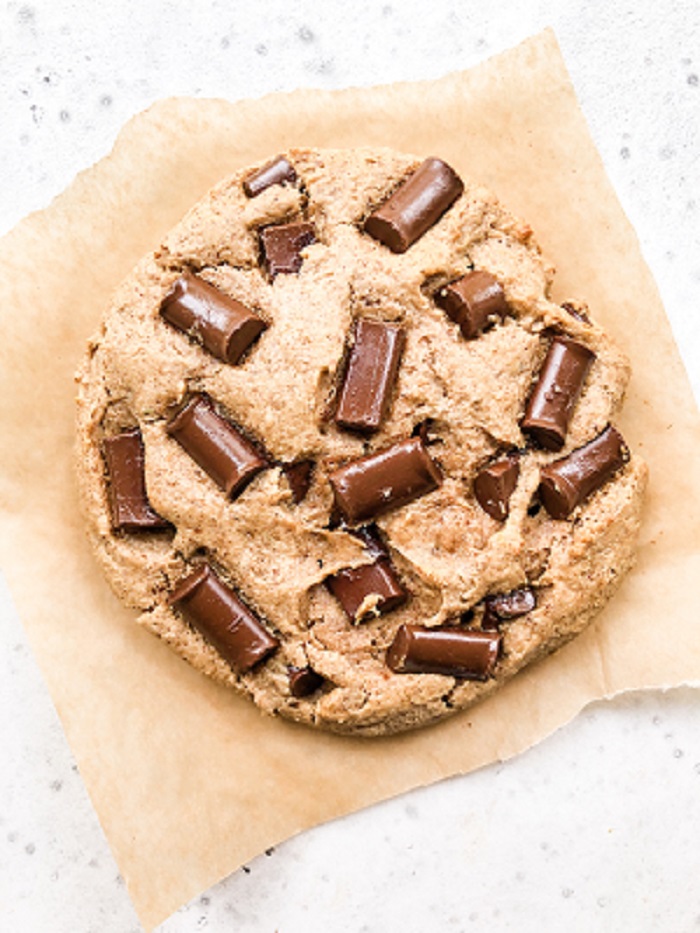 Single Serve Chocolate Chip Cookie | Living Well With Nic