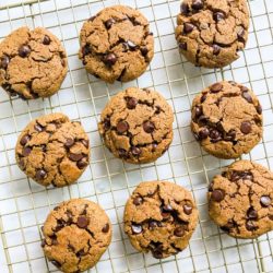 Healthy Pumpkin Chocolate Chip Cookies