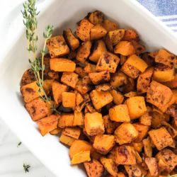 Roasted Cinnamon Butternut Squash | Living Well With Nic