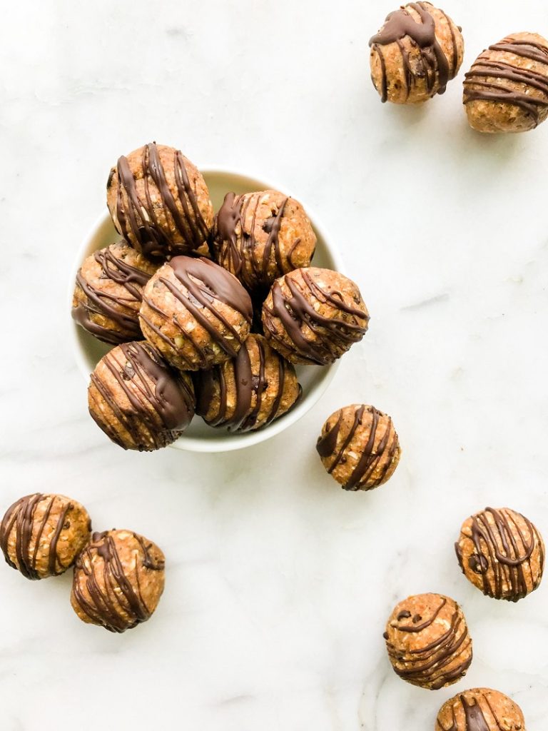 Almond Butter Bliss Balls | Living Well With Nic