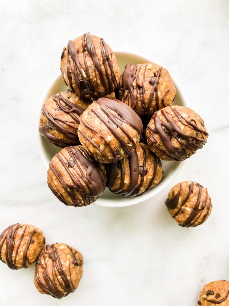 Almond Butter Bliss Balls | Living Well With Nic