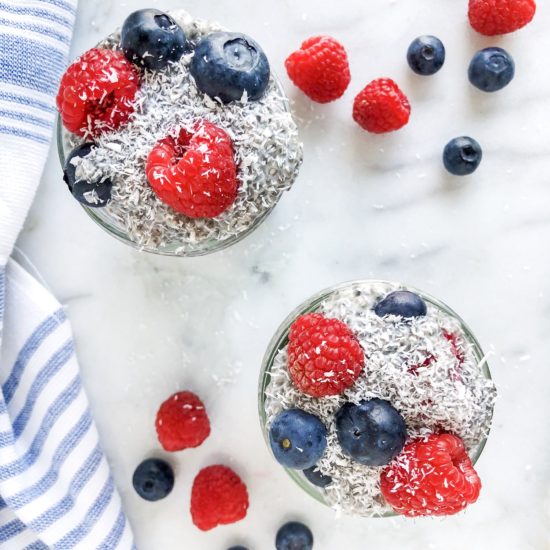 Mixed Berry Chia Seed Pudding | Living Well With Nic