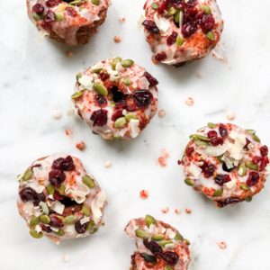 30-min Beet Root Baked Donuts | Living Well With Nic