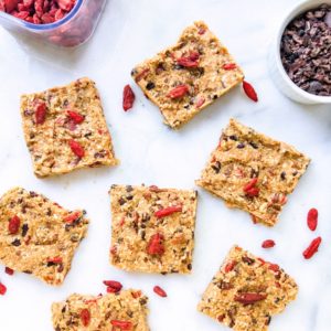 Superfood Vanilla Bean Protein Bars | Living Well With Nic