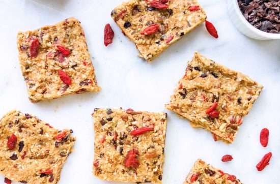 Superfood Vanilla Bean Protein Bars | Living Well With Nic