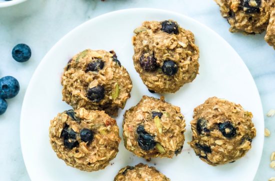 Vegan Blueberry Breakfast Cookies | Living Well With Nic