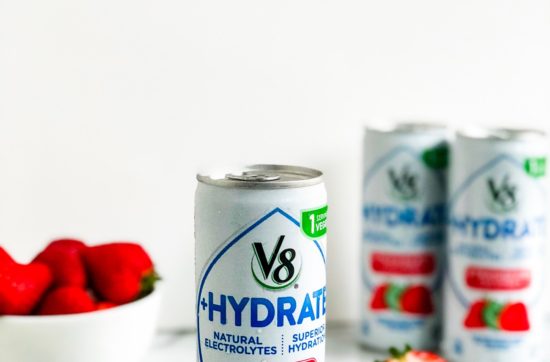 V8 + HYDRATE: A NEW SPIN ON STAYING HYDRATED | Living Well With Nic
