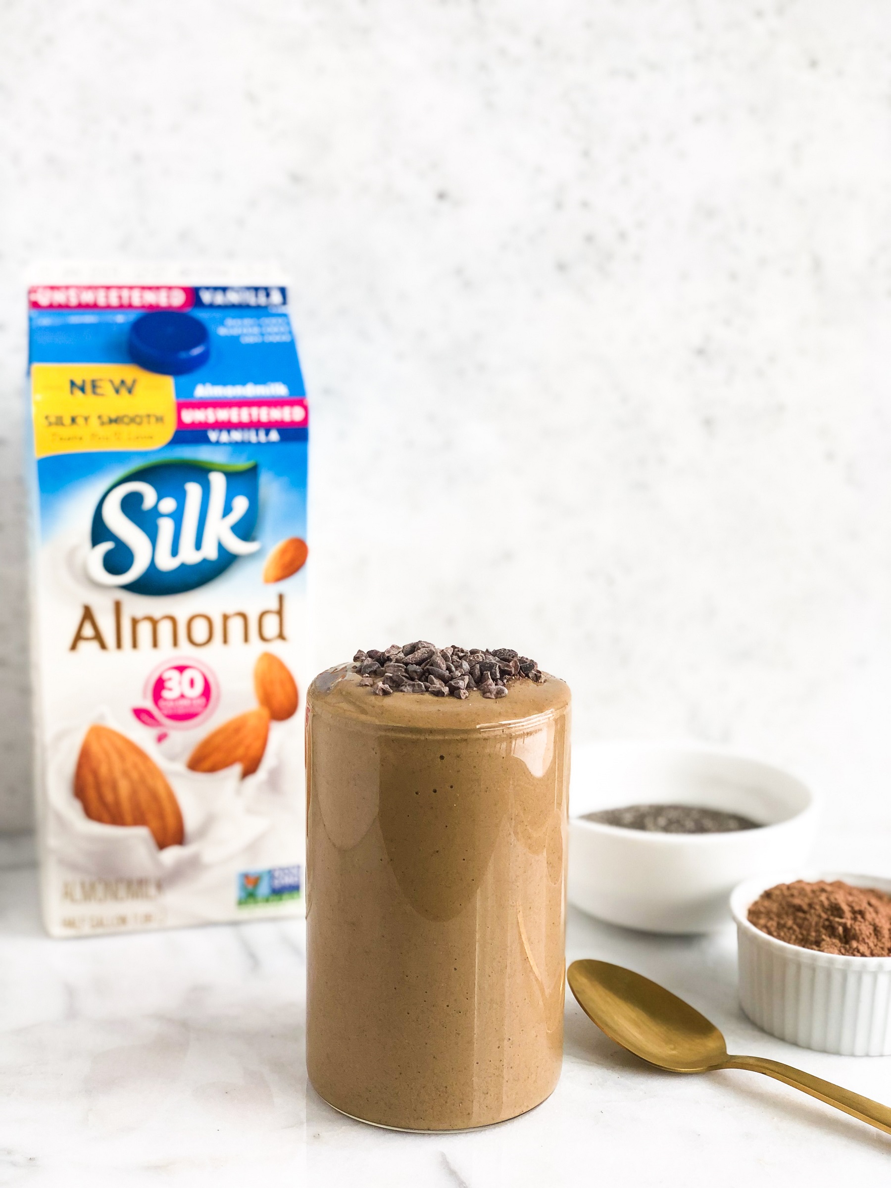 Creamy Chocolate Avocado Smoothie | Living Well With Nic