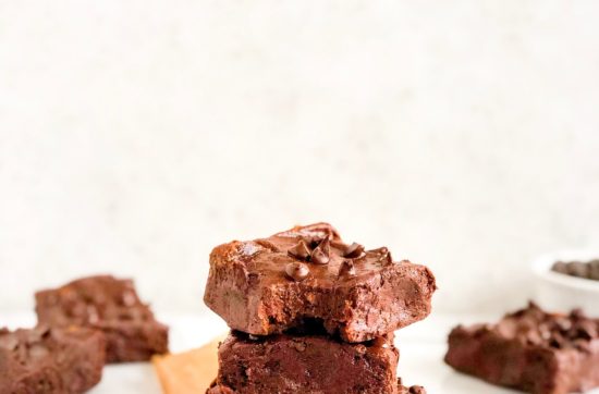 The Best Vegan Fudgy Brownies | Living Well With Nic