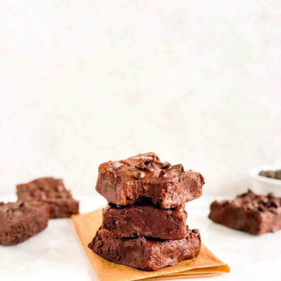 The Best Vegan Fudgy Brownies | Living Well With Nic