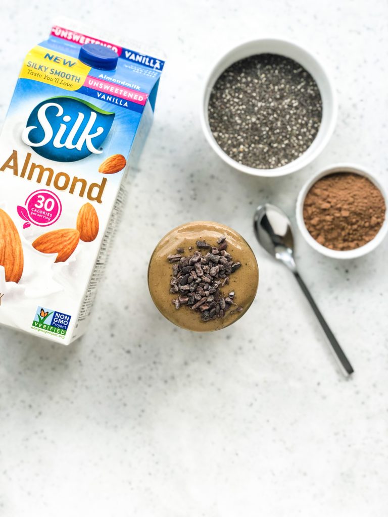 silk almond milk smoothie