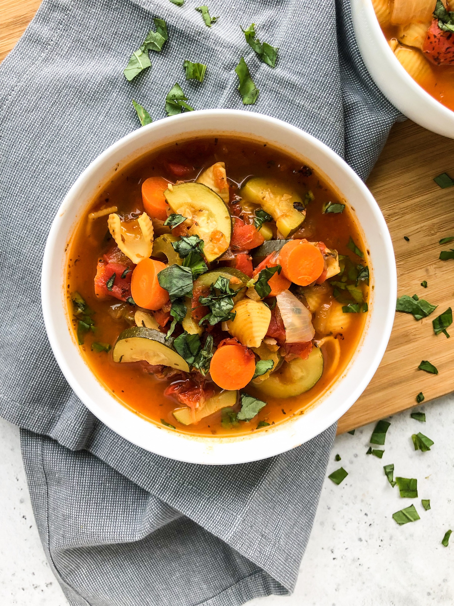 Muir Glen Vegan Minestrone Soup | Living Well With Nic