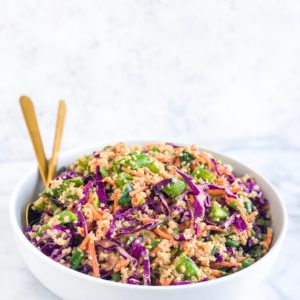 Thai Peanut Quinoa Salad | Living Well With Nic