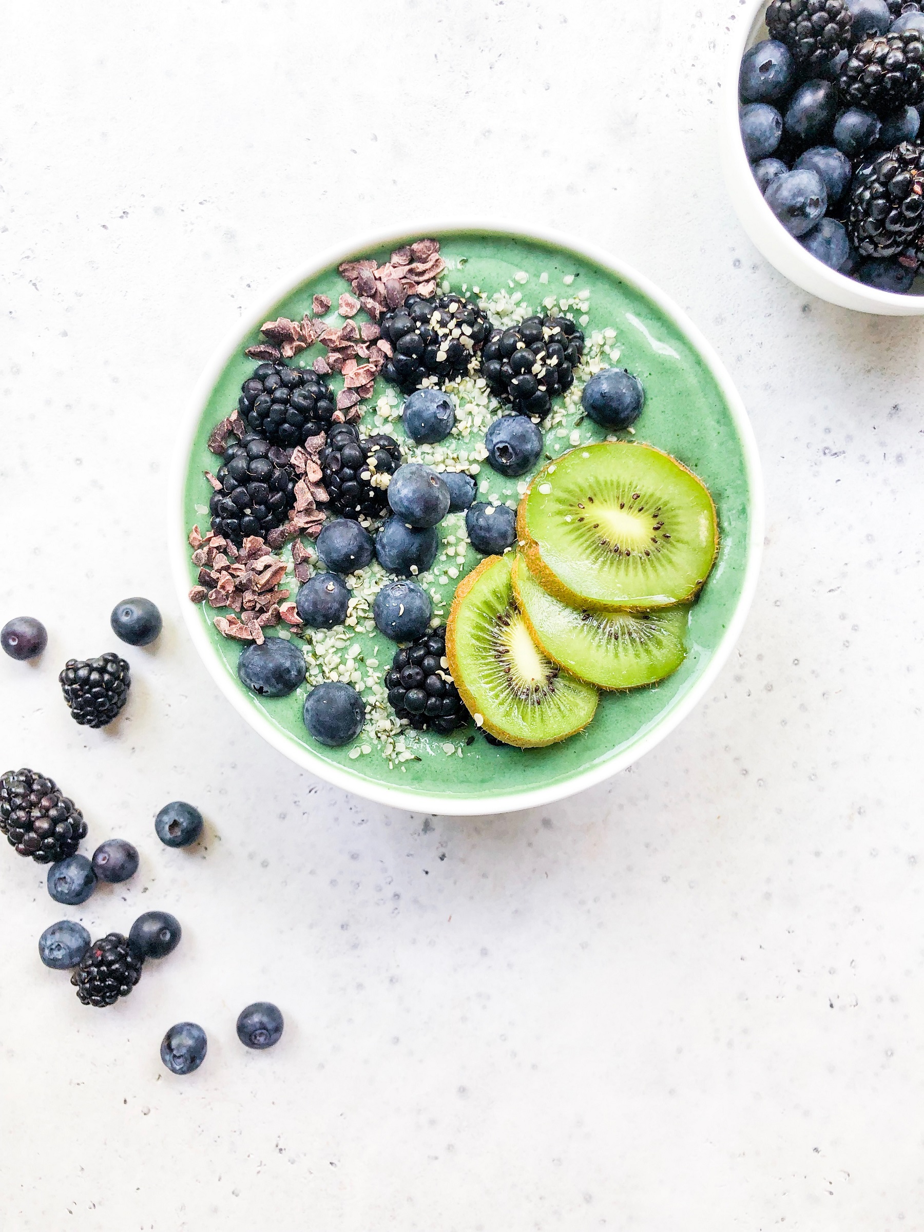 Spirulina Smoothie Bowl | Living Well With Nic