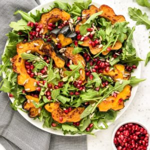 Roasted Acorn Squash Salad | Living Well With Nic