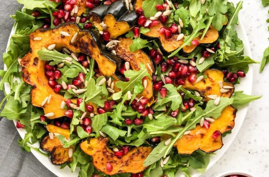 Roasted Acorn Squash Salad | Living Well With Nic