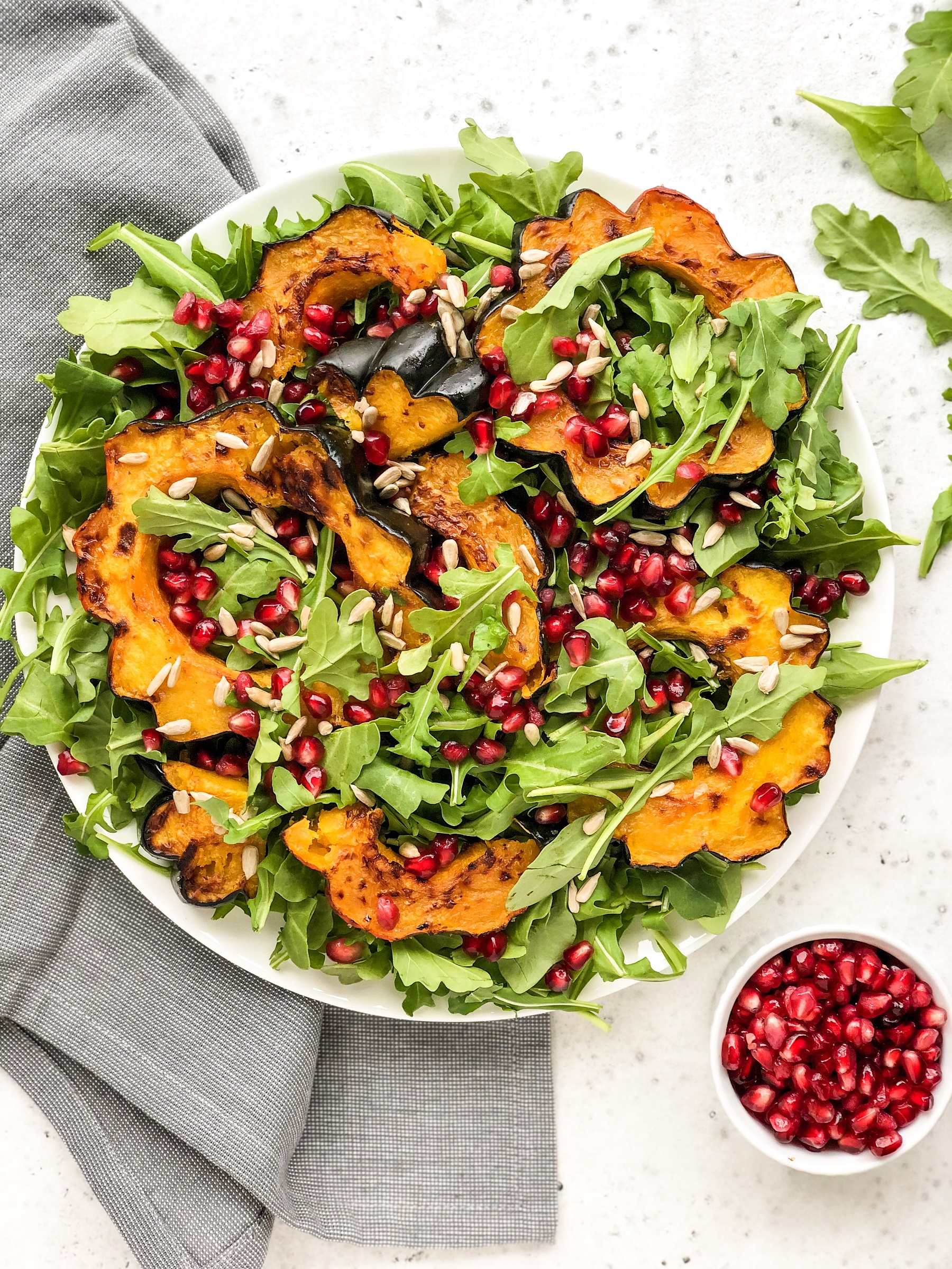 Roasted Acorn Squash Salad | Living Well With Nic