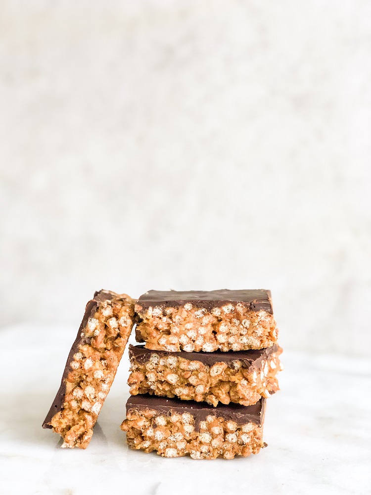 Almond Butter Crunch Bars | Living Well With Nic
