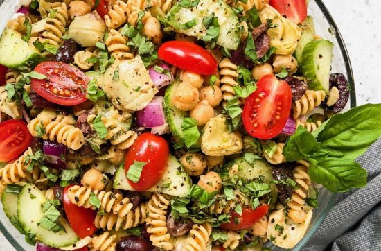 Mediterranean Pasta Salad | Living Well With Nic