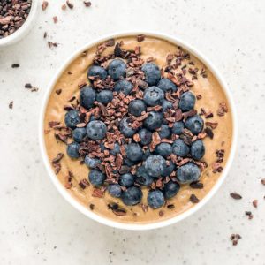 Vegan Chocolate Protein Smoothie Bowl | Living Well With Nic