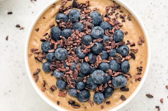 Vegan Chocolate Protein Smoothie Bowl | Living Well With Nic