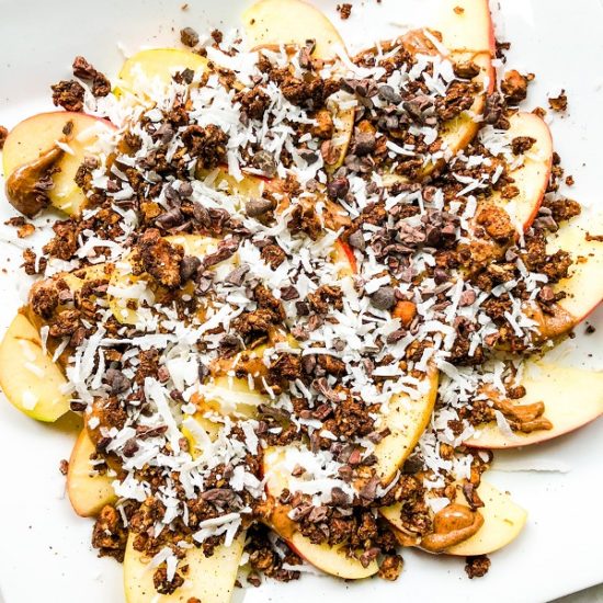 Apple Nachos | Living Well With Nic