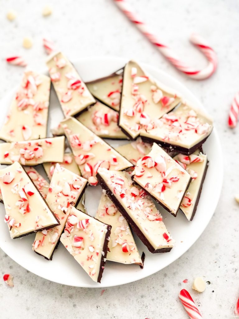 Healthier Peppermint Bark | Living Well With Nic