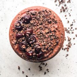 Chcolate Cherry Smoothie Bowl | Living Well With Nic