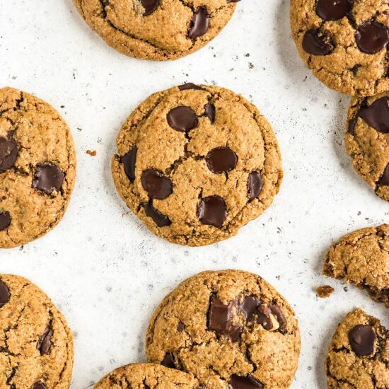 Vegan Chocolate Chip Cookies | Living Well With Nic
